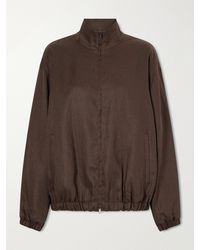 Ssstein - Gathered Linen Jacket - Lyst