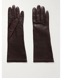 KHAITE - Remo Mid Leather Gloves - Lyst