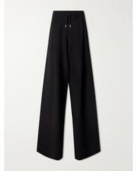 Dries Van Noten - Cotton-Jersey Wide-Leg Track Pants - Lyst