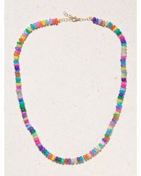 JIA JIA - Soleil Jumbo Kette Mit Opalen Und Goldfarbenen Details - Lyst