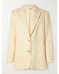 Zimmermann - Illuminate Linen Blazer - Lyst