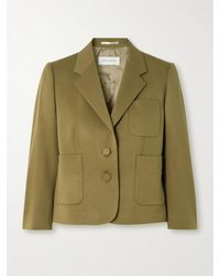 Dries Van Noten - Blazer Aus Woll-Twill - Lyst