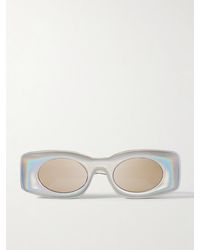 Loewe - Paula's Ibiza Rectangle-Frame Acetate Sunglasses - Lyst