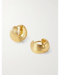 Sophie Buhai - Reversible Vermeil Hoop Earrings - Lyst