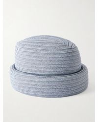 Gigi Burris Millinery - Sharina Woven Straw Cap - Lyst