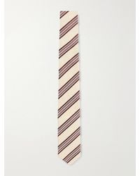 Dries Van Noten - Striped Silk-Jacquard Tie - Lyst