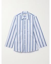 Our Legacy - Daisy Striped Cotton-Poplin Shirt - Lyst