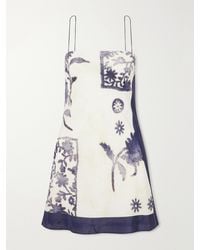 SIR. - Philippa Floral-Printed Crepe De Chine Mini Dress - Lyst