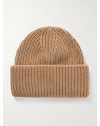 Yves Salomon - Beanie Aus Geripptem Kaschmir - Lyst