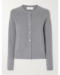 Lisa Yang - Abeena Ribbed Cotton And Cashmere-Blend Cardigan - Lyst