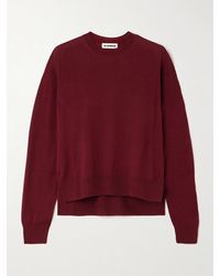 Jil Sander - Cashmere, Wool And Silk-Blend Sweater - Lyst