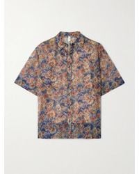 SIR. - Fiore Floral-Print Silk-Organza Shirt - Lyst