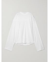 Marie Adam-Leenaerdt - Oversized Cotton-Jersey T-Shirt - Lyst