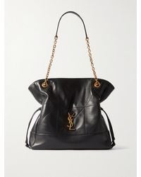 Saint Laurent - Jamie Shopping Mittelgroße Schultertasche Aus Gestepptem Leder - Lyst