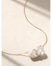 JIA JIA - Collier En Or 14 Carats (585/1000) Perle Et Diamants Ocean - Lyst
