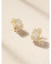Buccellati - Rombi 18-Karat And Diamond Earrings - Lyst
