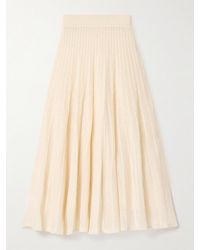 KHAITE - Dawn Midirock Aus Pointelle-Strick - Lyst