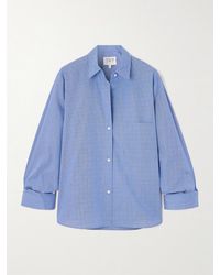 Twp - Next Morning Checked Cotton-Poplin Shirt - Lyst