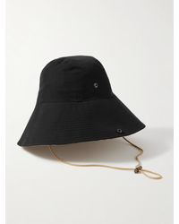 Burberry - Cotton-Gabardine Bucket Hat - Lyst