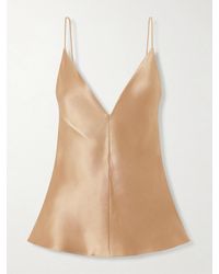 Gabriela Hearst - Maria Silk-Satin Tank - Lyst