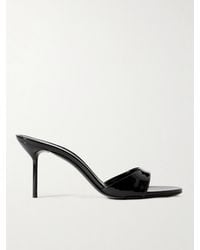 Paris Texas - Lidia 70 Patent-Leather Mules - Lyst