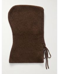 arch4 - Klosters Ribbed Cashmere Balaclava - Lyst