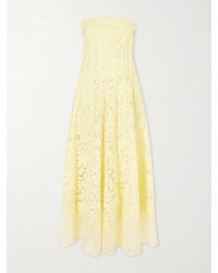 Jonathan Simkhai - Imogen Cotton-Lace Midi Dress - Lyst