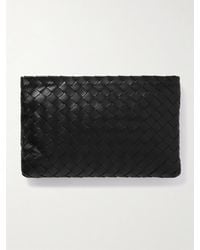 Bottega Veneta - Mittelgroßer Beutel Aus Intrecciato-Leder - Lyst
