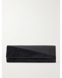 Proenza Schouler - Hex Leather And Suede Clutch - Lyst