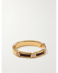 Viltier - Rayon Ring Aus 18 Karat Mit Onyx Und Diamanten - Lyst