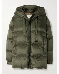 Max Mara - The Cube Seia Daunenjacke Aus Gestepptem Shell Mit Kapuze - Lyst