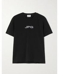 Jean Paul Gaultier - T-Shirt Aus Jersey Aus Einer Baumwollmischung Mit Print - Lyst