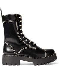alexa chung black boots