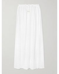 Melissa Odabash - Mendi Open-Knit Maxi Skirt - Lyst