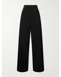 Courreges - Heritage Crepe Wide-Leg Pants - Lyst
