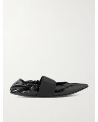 Givenchy - Crush Leather Ballet Flats - Lyst