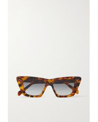 Celine Edge Sunglasses in Black | Lyst Australia