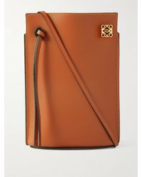 Loewe - Dice Pocket Embellished Leather Shoulder Bag - Lyst