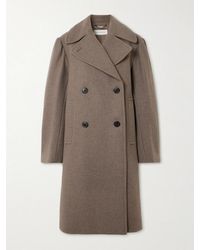 Dries Van Noten - Oversized Wool-Blend Double-Breasted Coat - Lyst
