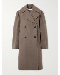 Dries Van Noten - Manteau Oversize À Double Boutonnage En Laine Mélangée - Lyst