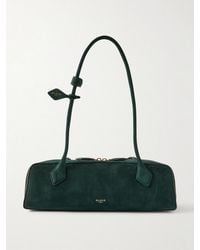 Alaïa - Le Teckel Medium Nubuck Shoulder Bag - Lyst
