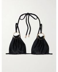 Cult Gaia - Golda Embellished Bikini Top - Lyst