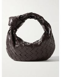 Bottega Veneta - Jodie Mini Knotted Intrecciato Leather Tote - Lyst