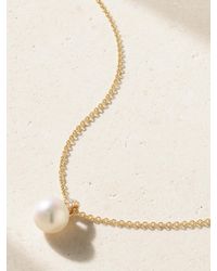 Mikimoto - Kette Aus 18 Karat Mit Perle Und Diamanten - Lyst