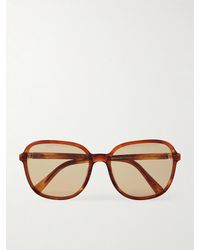 Miu Miu - Round-Frame Acetate Sunglasses - Lyst