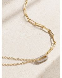 Yvonne Léon - 18-Karat And Diamond Necklace - Lyst