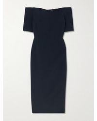 Violante Nessi - Lucretia Off-The-Shoulder Cady Gown - Lyst