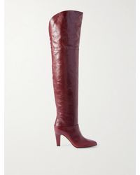 Chloé - Eve Leather Over-The-Knee Boots - Lyst