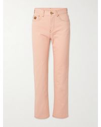Blazé Milano - Clapotis Paso Cropped High-Rise Straight-Leg Jeans - Lyst