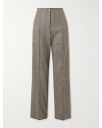 Giuliva Heritage - Janice Hose Mit Geradem Bein Aus Wolle Mit Hahnentrittmuster - Lyst